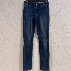 UNIQLO Ultra Stretch Skinny Jeans Women 23 Japan Mid-Rise